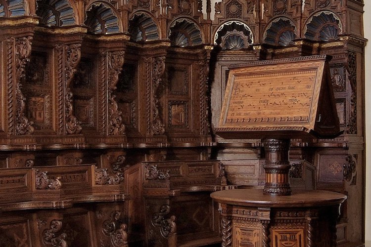 Duomo di Spilimbergo, coro ligneo