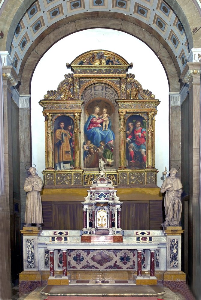 Altare Maggiore, chiesa di San Lorenzo, Varmo