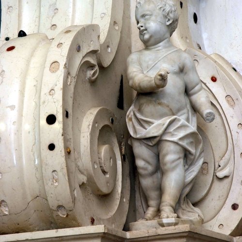 Altare del Crocefisso, particolare