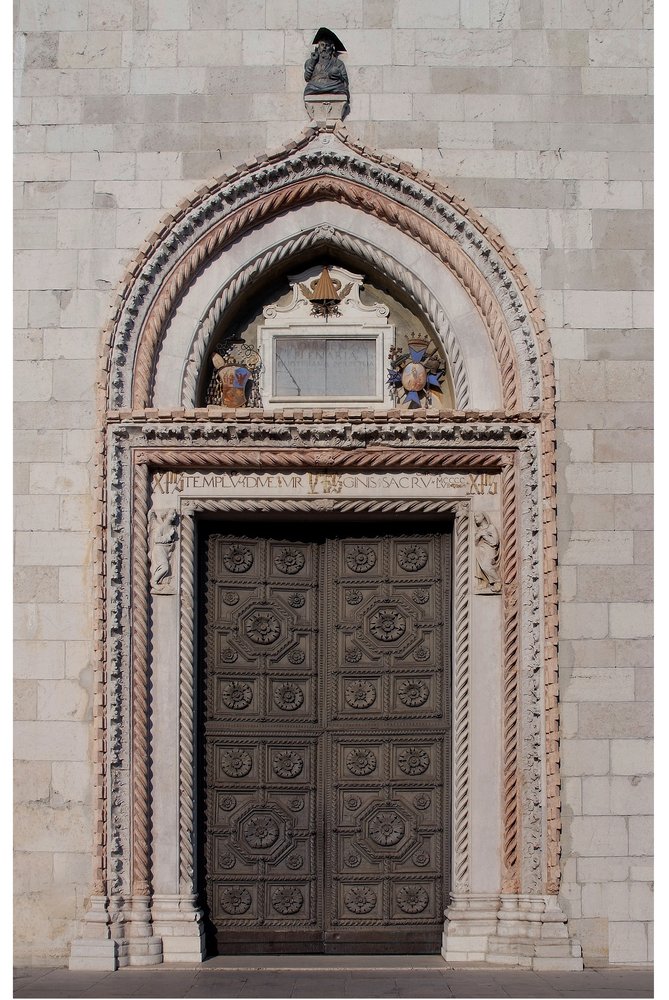 Jacopo Veneziano, Portale centrale