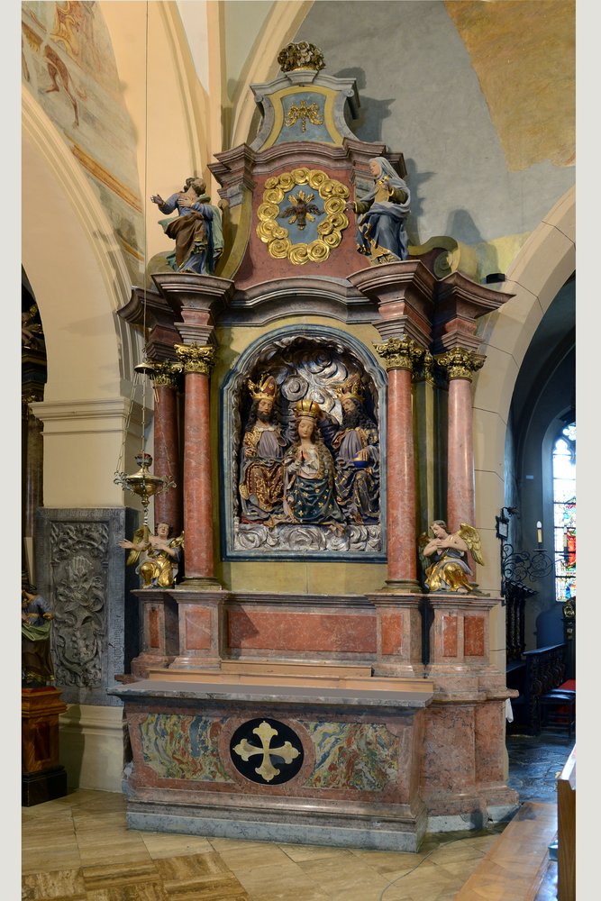 L'altare dell'Incoronazione