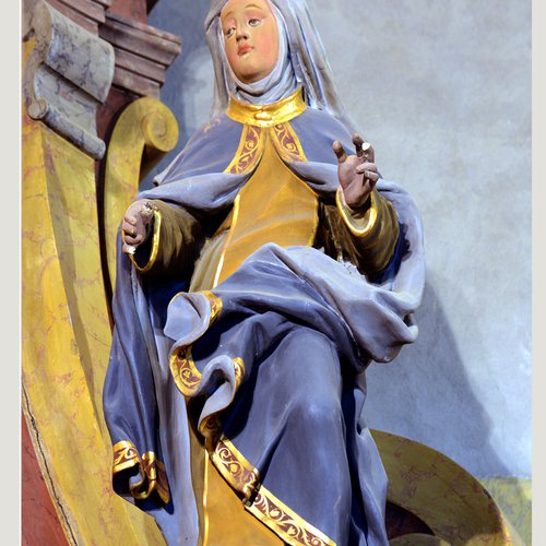 Altare dell'Incoronazione, Vergine Maria