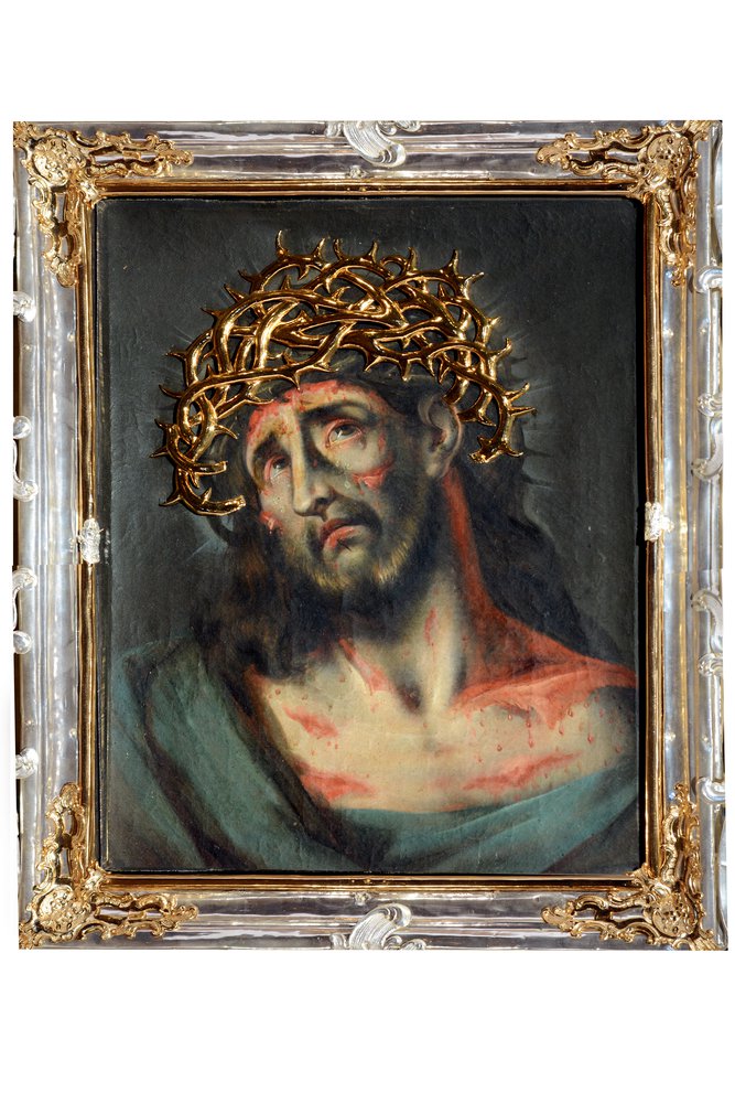 Cristo coronato di spine, XIX secolo