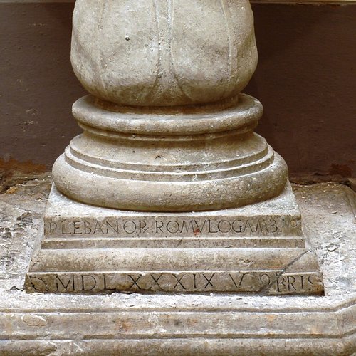 Chiesa parrocchiale di San Giorgio, acquasantiera, sec XVII, San Giorgio della Richinvelda