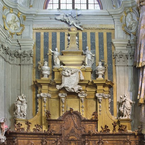 Duomo Udine, Mausolei Manin, 1714