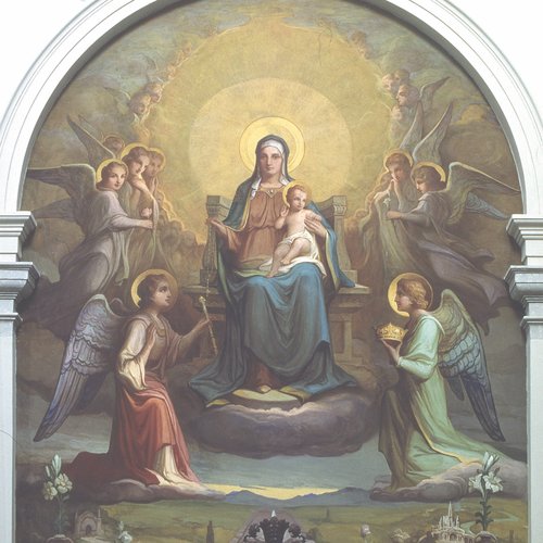 G. Moro, Trionfo della Beata Vergine del Rosario, 1939