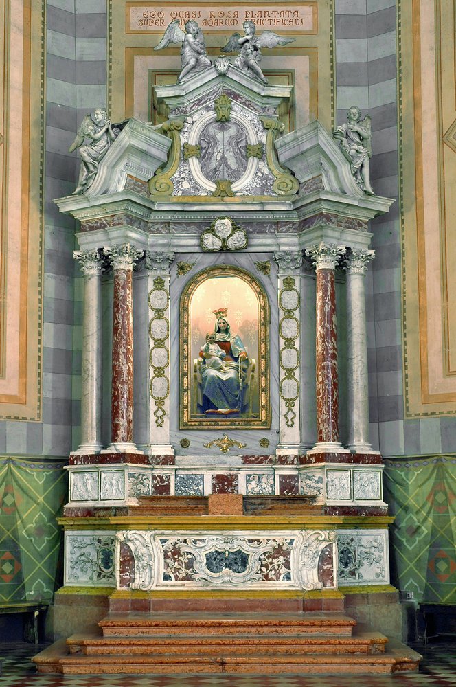 Duomo Mortegliano, Cappella Beata Vergine del Rosario