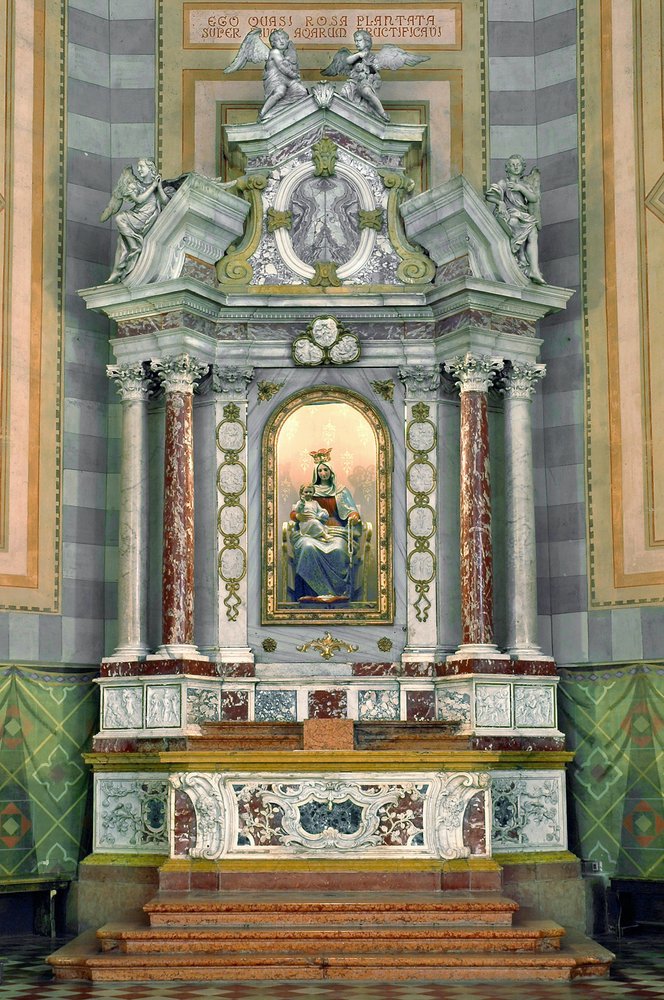 Duomo Mortegliano, Cappella Beata Vergine del Rosario