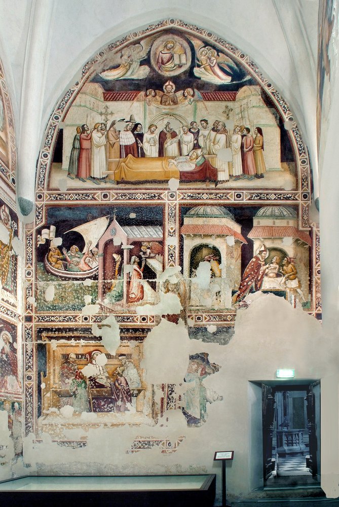 Vitale da Bologna, Storie di San Nicolò, affresco nell'omonima cappella, 1349