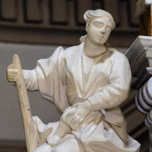 Altare maggiore, seconda metà del sec. XVIII, tabernacolo, Speranza