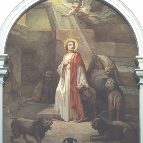 G.Moro, San Daniele nella fossa dei leoni, 1938