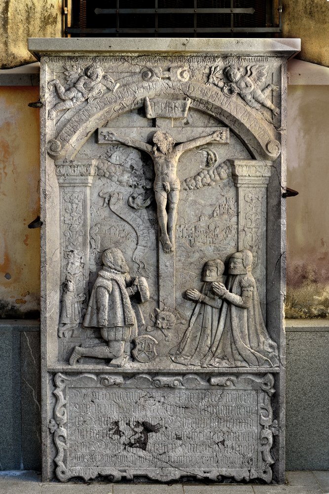 Lapide Joachim Schinigin, 1574