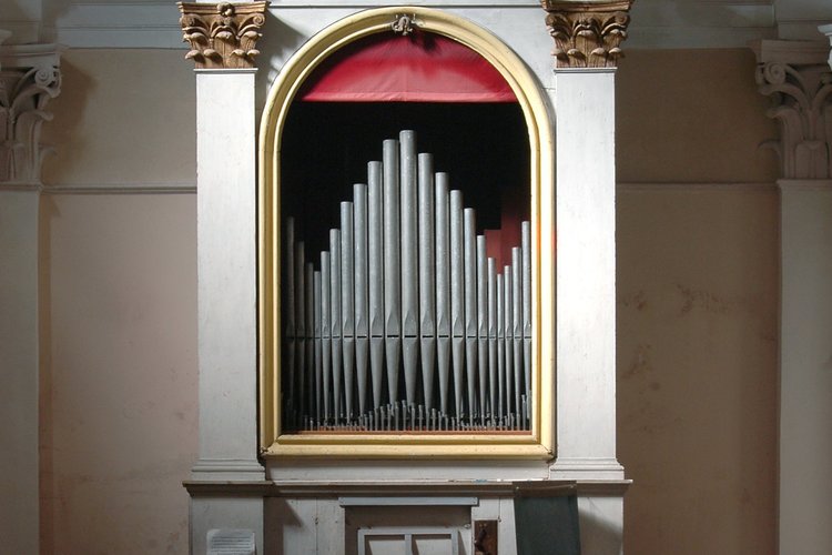 Chiesa di San Giacomo, Organo, Giacinto Pascetti, 1732-1733, Polcenigo