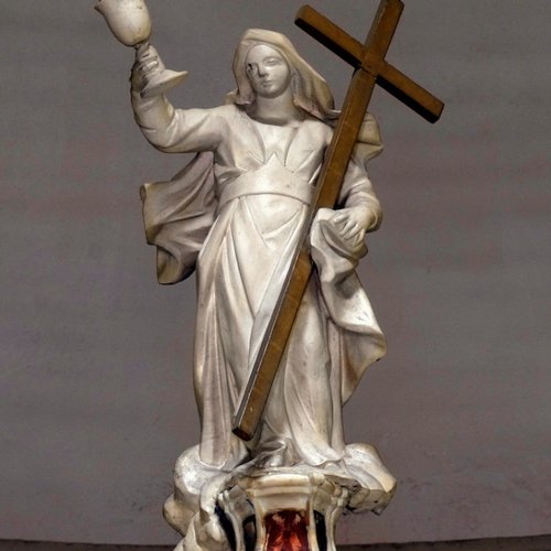 Altare maggiore, seconda metà del sec. XVIII, particolare del tabernacolo