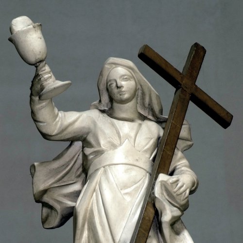 Altare maggiore, seconda metà del sec. XVIII, tabernacolo, Fede