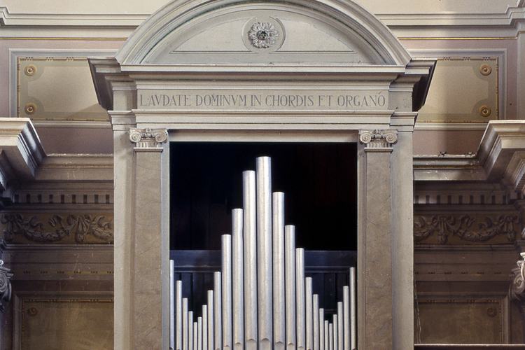 Chiesa di San Lorenzo martire di Talmassons, organo, Valentino Zanin, 1850