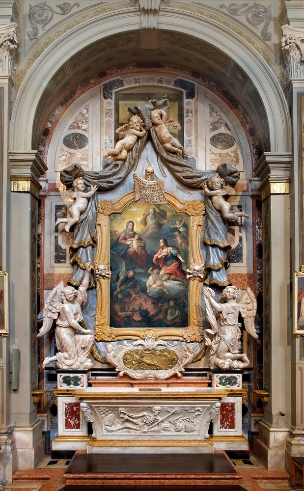 A. Gratij, Altare di San Fabio, 1712-1714