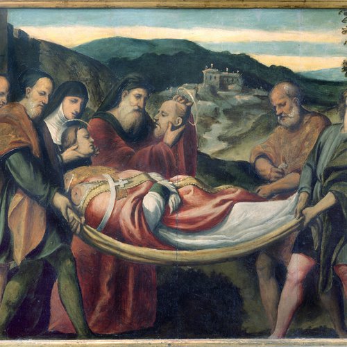 Giovanni Antonio de Sacchis detto il Pordenone, Specchiature del parapetto della cantoria, Duomo Udine, 1527