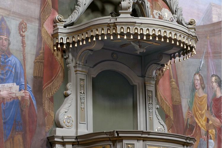 Chiesa di San Lorenzo martire di Talmassons, pulpito