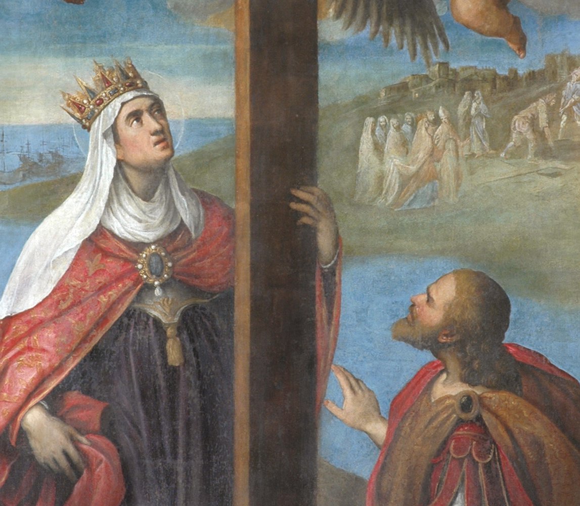 Anzolo da Portogruaro, Sant'Elena e il ritrovamento della croce, 1605