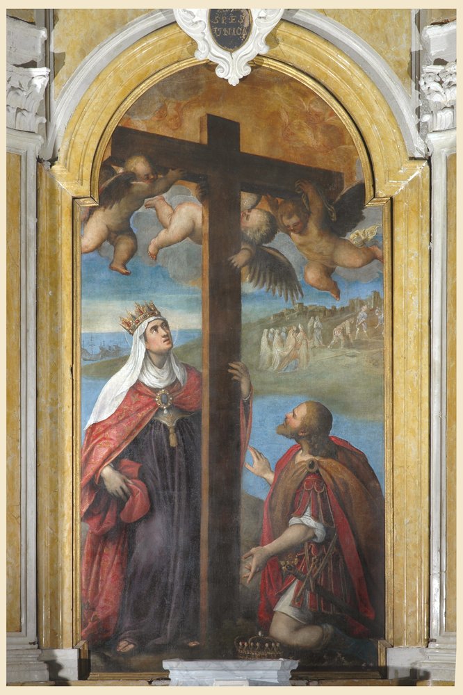 Anzolo da Portogruaro, Sant'Elena e il ritrovamento della croce, 1605