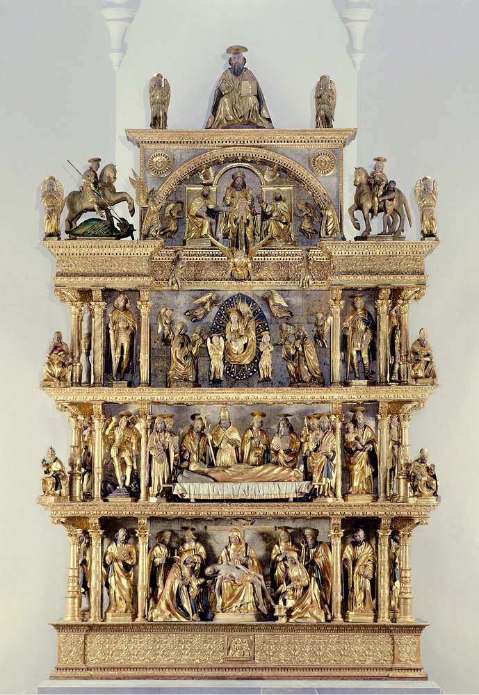 Giovanni Martini, Pala d'altare, Duomo Mortegliano, 1523-1526