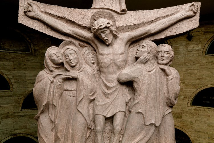 Max Piccini, Crocifissione, 1957