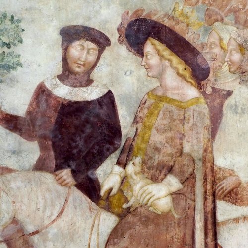 Duomo di Spilimbergo, affreschi della cappella maggiore, Ritorno di Tobia e Sara