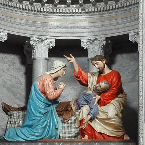 Pieve di Sant'Andrea, Girolamo D’Aronco, altare del Transito di San Giuseppe, 1902, Pozzuolo