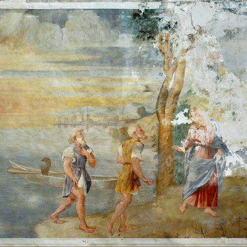 Francesco Torbido, La chiamata di Pietro, 1535