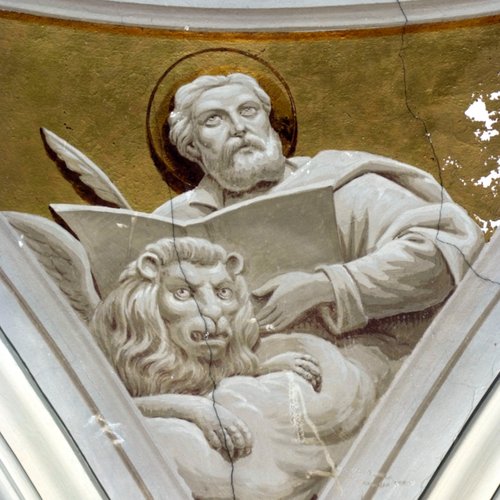 Antonio Casarin / Angelo Populin, Cupola, 1907, particolare