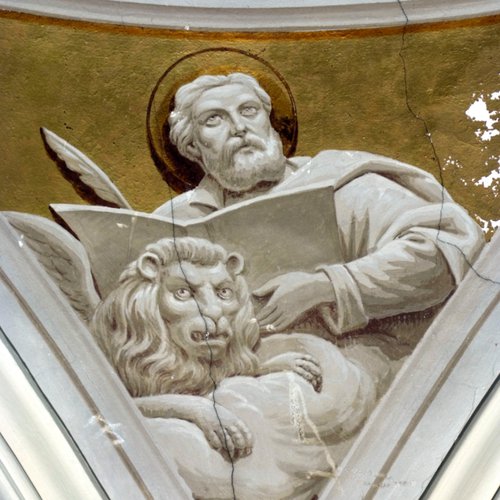 Antonio Casarin / Angelo Populin, Cupola, 1907, particolare