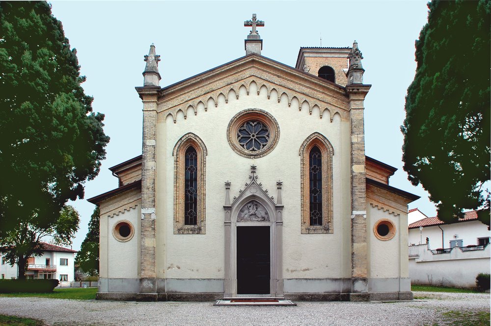 Chiesa parrocchiale di San Giorgio, facciata, San Giorgio della Richinvelda