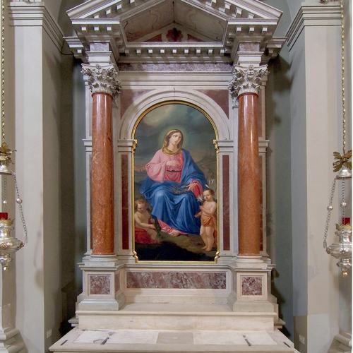 Chiesa di San Lorenzo martire di Talmassons, altarista friulano, altare della Madonna Addolorata, sec. XVIII