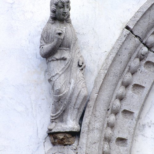 Giovanni Antonio Pilacorte, Arcangelo Gabriele, fine XV secolo