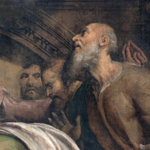 Duomo di Spilimbergo, Giovanni Antonio de Sacchis detto "il Pordenone", Assunzione della Vergine, particolare, 1525