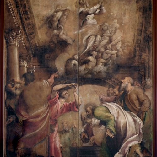 Duomo di Spilimbergo, Giovanni Antonio de Sacchis detto "il Pordenone", Assunzione della Vergine, 1525