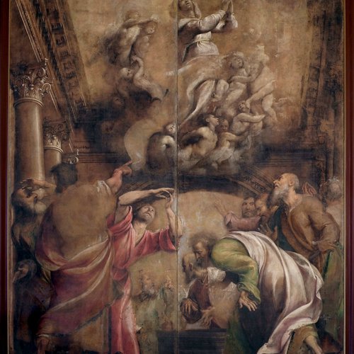 Duomo di Spilimbergo, Giovanni Antonio de Sacchis detto "il Pordenone", Assunzione della Vergine, 1525