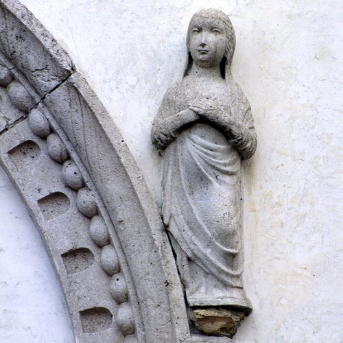 Giovanni Antonio Pilacorte, Vergine, fine XV secolo