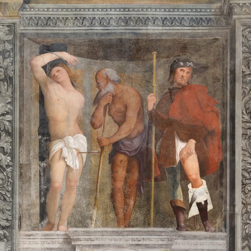 San Sebastiano, Giobbe e San Rocco, Chiesa di Sant'Antonio Abate, San Daniele del Friuli