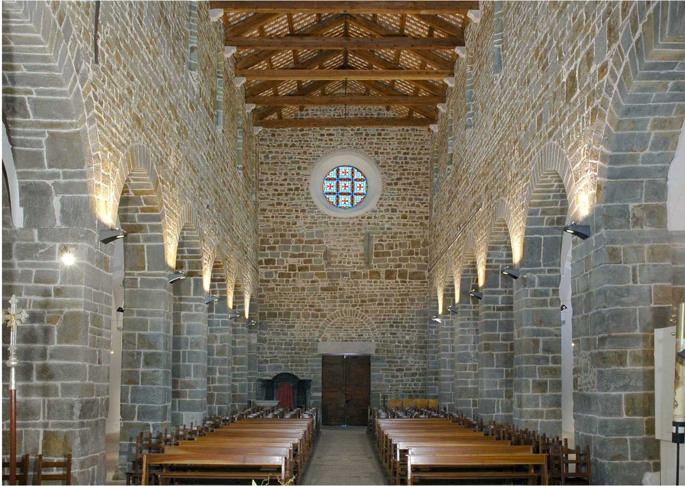 Interno della chiesa