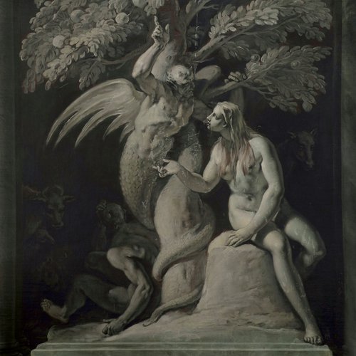 F. Fontebasso, La tentazione di Eva da parte del Serpente, particolare