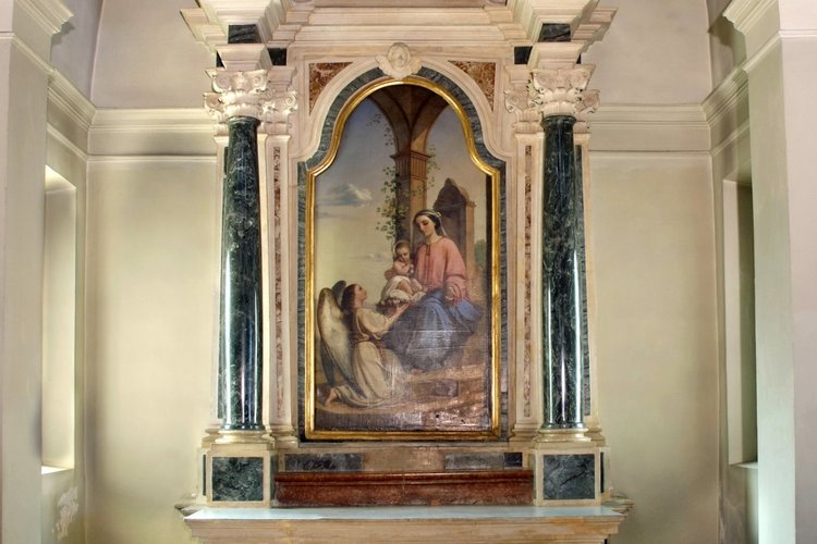 Altare della Madonna delle rose, sec. XVIII