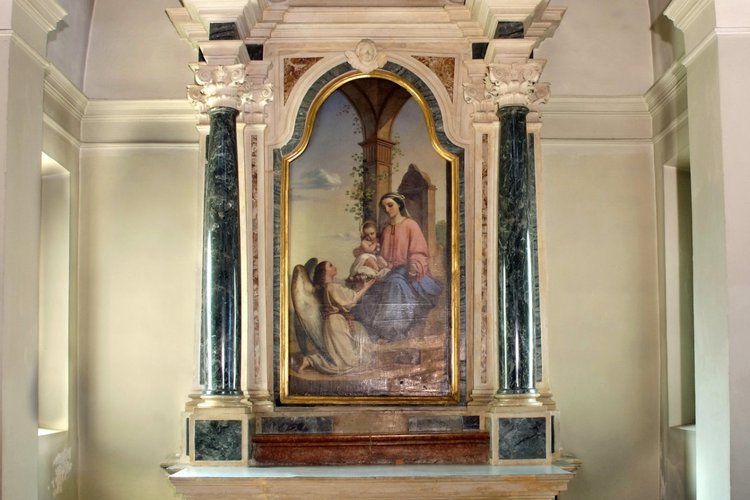 Altare della Madonna delle rose, sec. XVIII