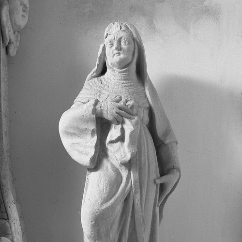 Giovanni Battista Groppelli, Santa Monica, 1742. Chiesa di Santa Maria, già a Bevazzana (sacrestia)