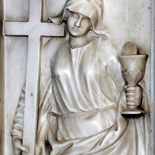 Bassorilievo a decorazione dell'altare maggiore