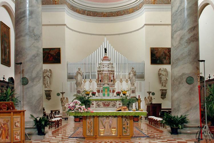 Pieve di Sant'Andrea, presbiterio, Pozzuolo