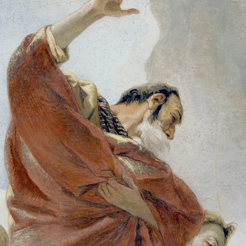 Giambattista Tiepolo, Assunta, 1759, particolare