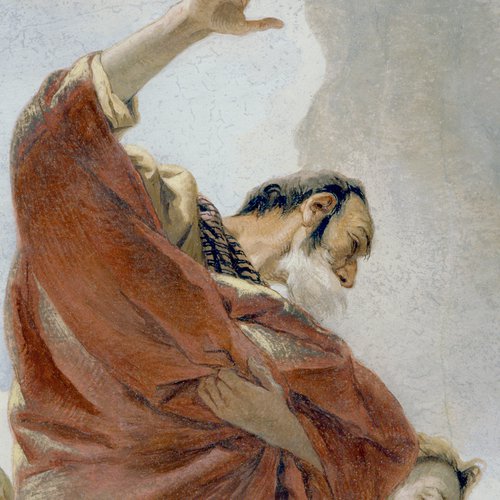Giambattista Tiepolo, Assunta, 1759, particolare