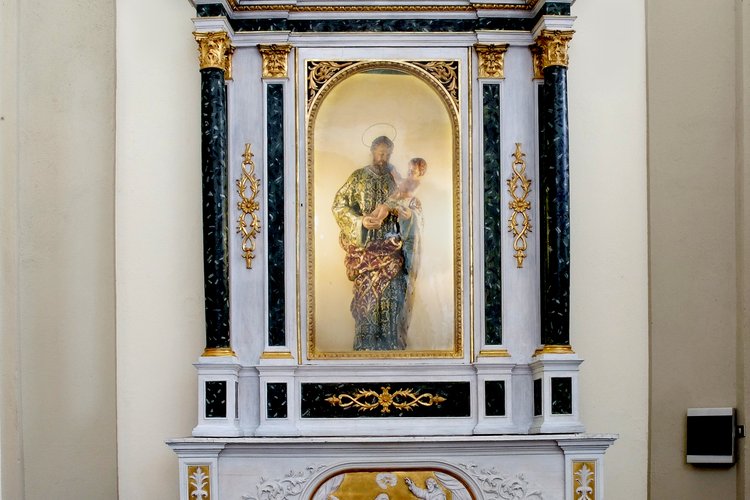 Altare di San Giuseppe, sec. XIX